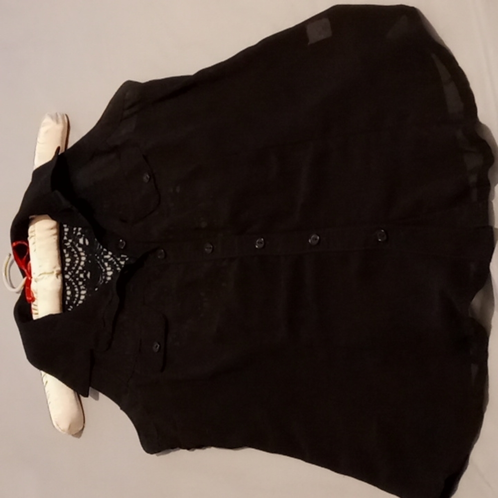 Summer see trough shirt.